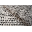 Arlow Flatweave Polyester/Cotton Dark Gray 5'x8' Area Rug