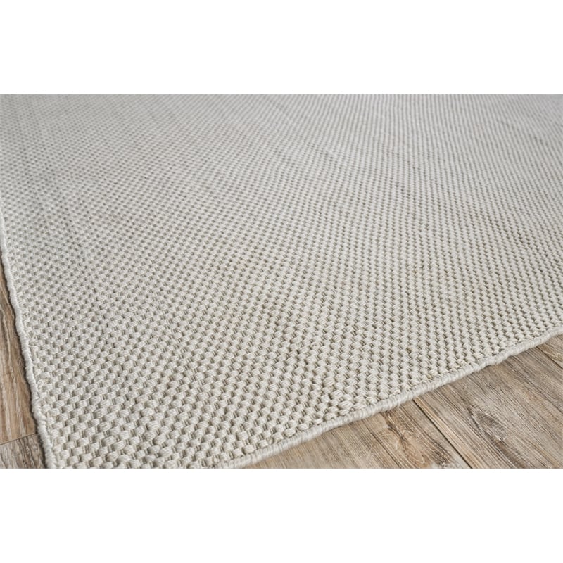 Bali Flatweave Pet Ivory 3'x5' Area Rug