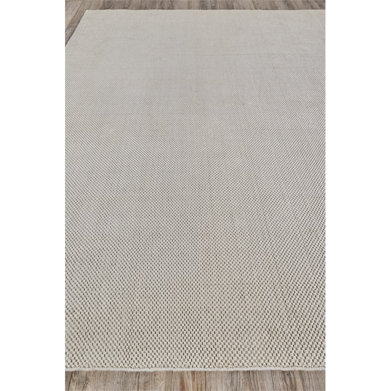 Bali Flatweave Pet Ivory 3'x5' Area Rug