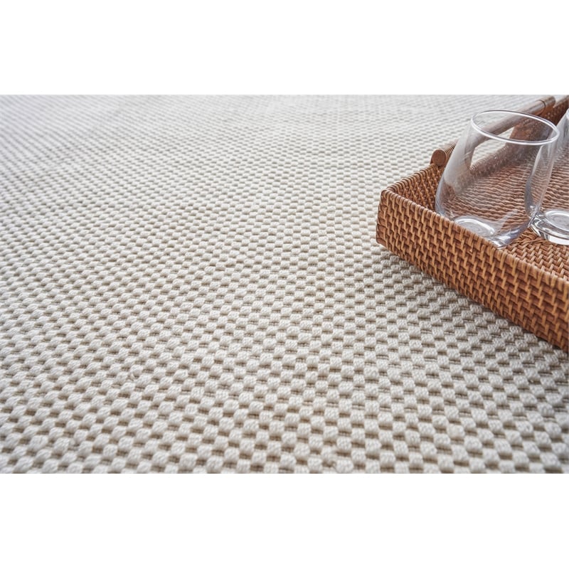 Bali Flatweave Pet Ivory 3'x5' Area Rug