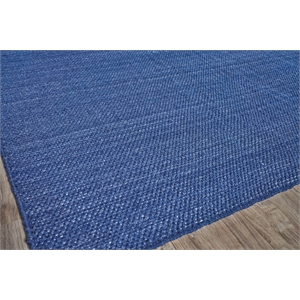Bali Flatweave Pet Blue 6'x9' Area Rug