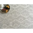 Bargello Hand-Tufted New Zealand Wool Gray 4'x6' Area Rug