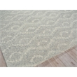 Bargello Hand-Tufted New Zealand Wool Gray 5'x8' Area Rug