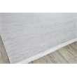 Bintan Flatweave Pet Ivory/Silver 5'x8' Area Rug