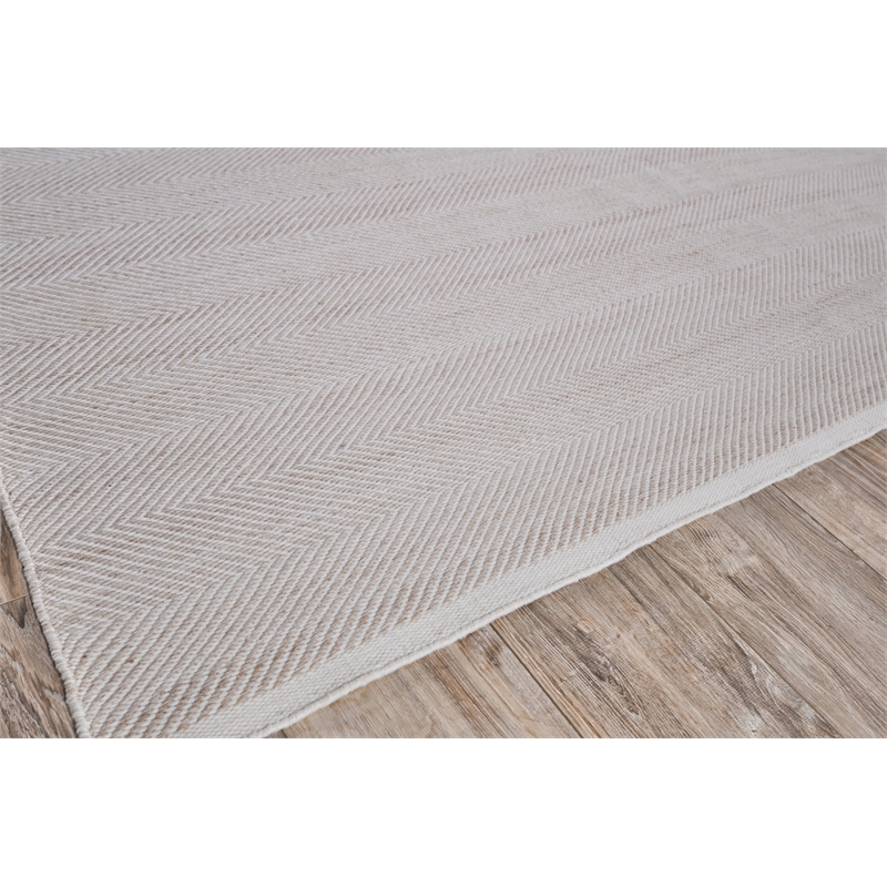 Bintan Flatweave Pet Ivory/Beige 12'x15' Area Rug