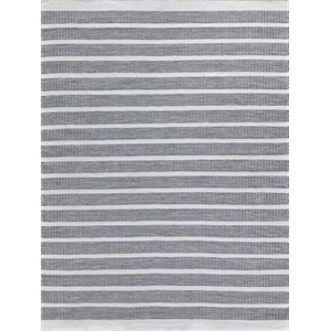 Boca Flatweave Pet Ivory/Black 8'x10' Area Rug