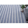 Boca Flatweave Pet Ivory/Blue 10'x14' Area Rug