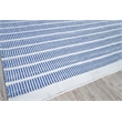 Boca Flatweave Pet Ivory/Blue 2'x3' Area Rug