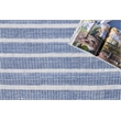 Boca Flatweave Pet Ivory/Blue 2'x3' Area Rug