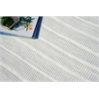Boca Flatweave Pet Light Silver 2'x3' Area Rug