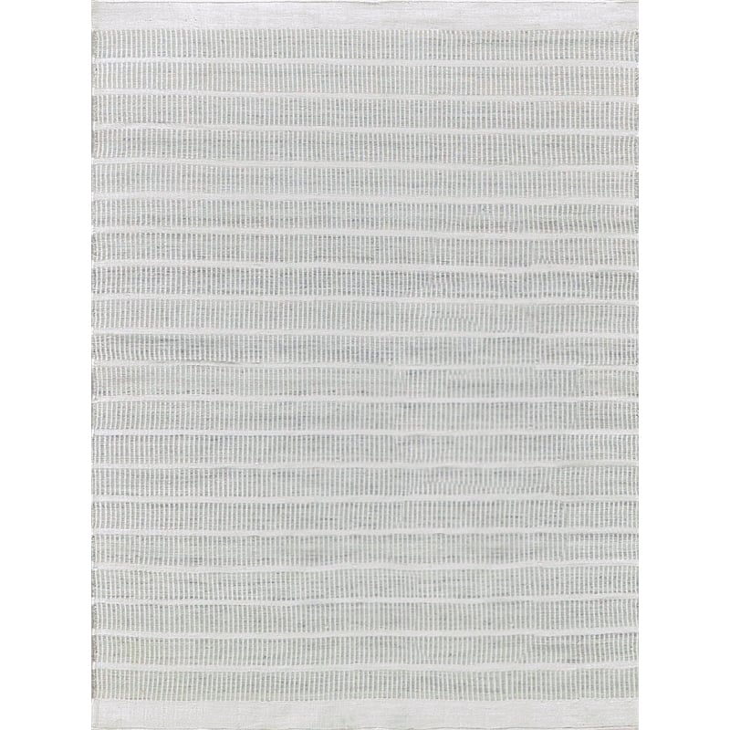 Boca Flatweave Pet Light Silver 5'x8' Area Rug