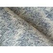 Bargello Hand-Tufted New Zealand Wool Light Blue 4'x6' Area Rug