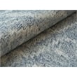 Bargello Hand-Tufted New Zealand Wool Light Blue 4'x6' Area Rug