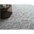 Bargello Hand-Tufted New Zealand Wool Light Blue 9'x12' Area Rug