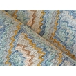 Bargello Hand-Tufted New Zealand Wool Light Blue/Multi 8'x10' Area Rug