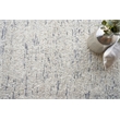 Borelli Handloomed New Zealand Wool Gray/Ivory 2'x3' Area Rug