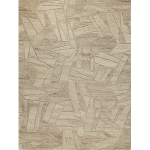 Boma Hand-Knotted Wool Beige 12'x15' Area Rug