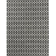 Berlin Hand-Tufted Leather/Viscose Charcoal/Ivory 9'6