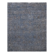 Beverly Hand-Knotted Wool/Bamboo Silk Blue 9'x12' Area Rug