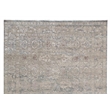 Beverly Hand-Knotted Wool/Bamboo Silk Light Blue 8'x10' Area Rug
