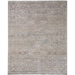 Beverly Hand-Knotted Wool/Bamboo Silk Light Blue 8'x10' Area Rug