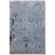 Beverly Hand-Knotted Wool/Bamboo Silk Gray 6'x9' Area Rug