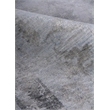 Beverly Hand-Knotted Wool/Bamboo Silk Gray 6'x9' Area Rug