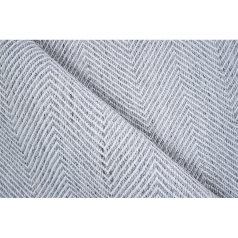 Bintan Flatweave Pet Ivory/Gray 6'x9' Area Rug