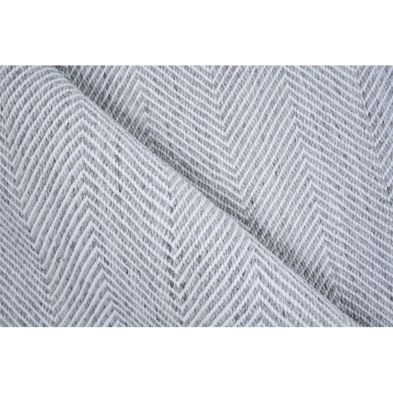 Bintan Flatweave Pet Ivory/Gray 9'x12' Area Rug