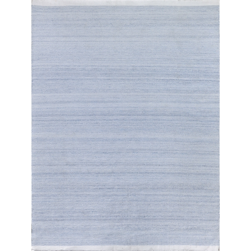 Bintan Flatweave Pet Light Blue 9'x12' Area Rug