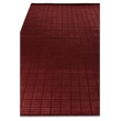 Blocks Handloomed Viscose Red 9'x11' Area Rug
