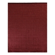 Blocks Handloomed Viscose Red 9'x11' Area Rug