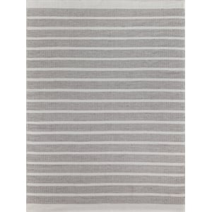 Boca Flatweave Pet Ivory/Gray 8'x10' Area Rug