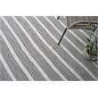 Boca Flatweave Pet Ivory/Black 10'x14' Area Rug