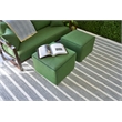 Boca Flatweave Pet Ivory/Black 2'x3' Area Rug
