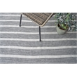 Boca Flatweave Pet Ivory/Black 2'x3' Area Rug