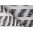 Boca Flatweave Pet Ivory/Black 5'x8' Area Rug