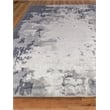 Bamboo Silk Hand-Knotted Bamboo Silk Blue/Gray 9'6