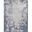 Bamboo Silk Hand-Knotted Bamboo Silk Blue/Gray 9'6