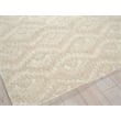 Bargello Hand-Tufted New Zealand Wool Beige 5'x8' Area Rug