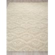 Bargello Hand-Tufted New Zealand Wool Beige 5'x8' Area Rug