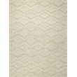 Bargello Hand-Tufted New Zealand Wool Beige 5'x8' Area Rug