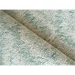 Bargello Hand-Tufted New Zealand Wool Turquoise 9'x12' Area Rug
