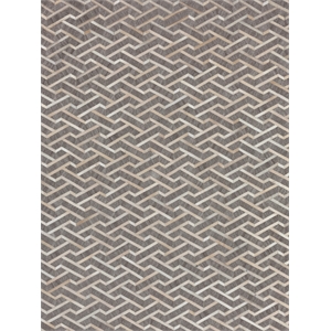 Berlin Hand-Tufted Leather/Viscose Beige/Ivory 9'6&quotx13'6&quot Area Rug