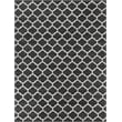 Berlin Hand-Tufted Leather/Viscose Charcoal/Ivory 11'6