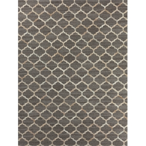 Berlin Hand-Tufted Leather/Viscose Beige/Ivory 11'6&quotx14'6&quot Area Rug