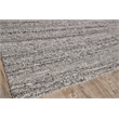 Borelli Handloomed New Zealand Wool Light Gray 2'x3' Area Rug