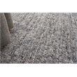 Borelli Handloomed New Zealand Wool Light Gray 2'x3' Area Rug