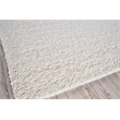 Borelli Handloomed New Zealand Wool Ivory 6'x9' Area Rug