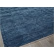 Brunello Modern Handloomed Silky Nylon Navy 6'x9' Area Rug
